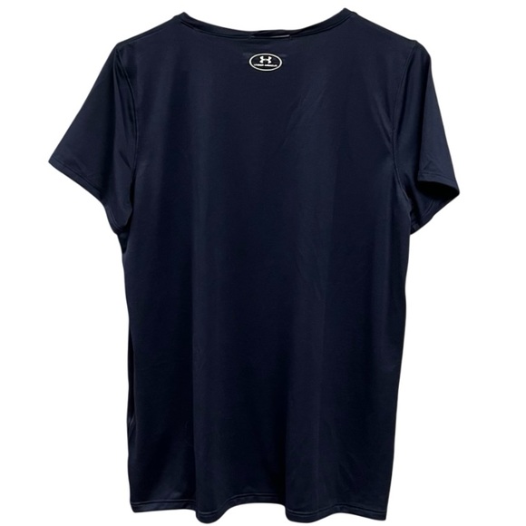 NWT Under Armour Navy Blue Athletic T-Shirt Size Large - Picture 3 of 3